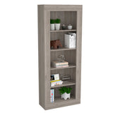 Tuhome Andina Bookcase with Vertical Design, Five Open Shelves, Modern and Elegant Storage Solution for Living Room, Office, or Bedroom