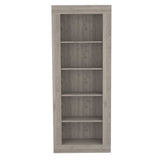 Tuhome Andina Bookcase with Vertical Design, Five Open Shelves, Modern and Elegant Storage Solution for Living Room, Office, or Bedroom