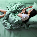 Bamboo Bed Sheet Set - Seaglass