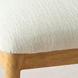 Barcelona 25.5" Beige Rattan Upholstered Counter Stool (Set of 4)