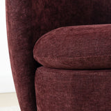 Bloom Upholstered Swivel Barrel Accent Chair (1-Piece)