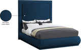 Brooke Elegant Mid Century Modern Upholstered Bed with High Headboard for Luxurious Sleep Experience