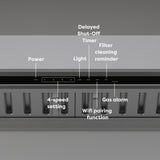 CIARRA Professional Series 36 inch Under Cabinet Range Hood Insert 950 CFM in 304 Stainless Steel | CAS36928A-OW