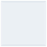 24x24-inch 6mm Rectangular Clear Tempered Glass Top