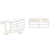 TUHOME Milburn 3-Piece Bedroom Set with Storage Cabinet and Two Nightstands, Modern Furniture for Bedroom Organization, 36.5"H x 46"W x 20"D, White/Pine
