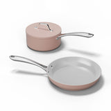 Ciarra Beyond Cookware Saucepan Sets Mini Duo | Sakura Candy