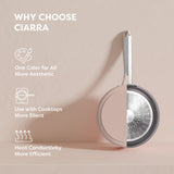 Ciarra Beyond Cookware Saucepan Sets Mini Duo | Sakura Candy