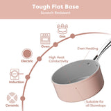 Ciarra Beyond Cookware Saucepan Sets Mini Duo | Sakura Candy