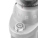Retro-Style Coffee Grinder - Brushed Aluminum