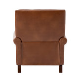 Raymond Genuine Leather Armchair SADDLE