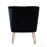 Eloisa Side Chair BLACK