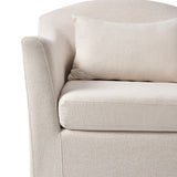 Sara Armchair with Slipcover & Box-pleated Skirt