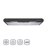 CIARRA 30 Inch Under Cabinet Range Hood CAB75918B-OW