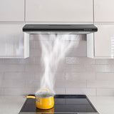CIARRA 30 Inch Under Cabinet Range Hood CAB75918B-OW