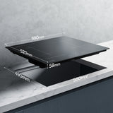 CIARRA 4 Zones Built-in Induction Hob with Boost and FlexZone CBBIH4BF-OW
