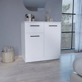 Idaho Dresser Modern Storage Cabinet with Two-Door Compartments, Smooth-Glide Drawer, Elegant Handles and Compact Multiroom Design for Organized Clothing, Linens and Personal Belongings by Idaho Home Furniture