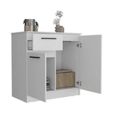 Idaho Dresser Modern Storage Cabinet with Two-Door Compartments, Smooth-Glide Drawer, Elegant Handles and Compact Multiroom Design for Organized Clothing, Linens and Personal Belongings by Idaho Home Furniture