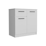 Idaho Dresser Modern Storage Cabinet with Two-Door Compartments, Smooth-Glide Drawer, Elegant Handles and Compact Multiroom Design for Organized Clothing, Linens and Personal Belongings by Idaho Home Furniture