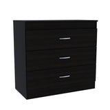 Melia Three Drawer Dresser, Superior Top, Metal Hardware