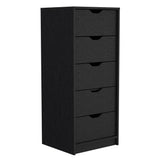 Basilea 5 Drawers Tall Dresser, Pull Out System