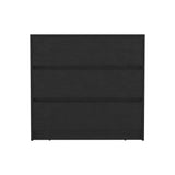Tuhome Austin Three Drawer Dresser with Smooth Pull-Out Mechanism, Modern Storage Solution for Bedrooms and Small Spaces, Spacious Drawers with Metal Rails and Wide Superior Top for Clothes Organization and Home Essentials