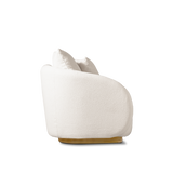 Como Curved Chaise Left