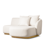 Como Curved Chaise Right