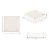 Ottoman Cushion - 25 x 25 x 5