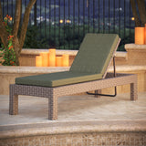 Chaise Lounge Cushion - Seat 25 x 47 x 3.5 | Back 23 x 19 x 3.5