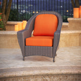 Deep Seating Cushion Set - Seat 22 x 24 x 5 | Back 22 x 20 x 5