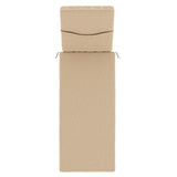 Chaise Lounge Cushion - Seat 24.5 x 52.5 x 3.5 | Back 22 x 24 x 3.5
