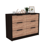 Tuhome Kaia 4 Drawers Dresser with Superior Top, Two Cabinets, Modern Design, Ample Storage for Bedroom Organization