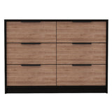 Tuhome Kaia 4 Drawers Dresser with Superior Top, Two Cabinets, Modern Design, Ample Storage for Bedroom Organization