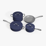 Ciarra Beyond Induction Cooker Cookware Set Midnight Dream (4PCS)