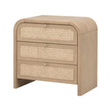 Cannes 3-Drawer Nightstand