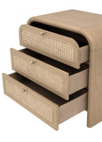 Cannes 3-Drawer Nightstand