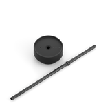 The Cold Lid + Straw