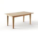 Chandler 63"-95" Large Wood Rectangular Extendable Dining Table