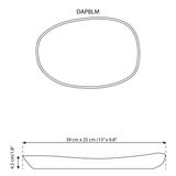 Mini Stoneware Serving Platters  | Dadasi