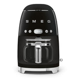 Retro-Style Drip Coffee Machine (10 Cups) - Black