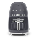 Retro-Style Drip Coffee Machine (10 Cups) - Slate Gray