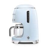 Retro-Style Drip Coffee Machine (10 Cups) - Pastel Blue