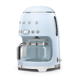 Retro-Style Drip Coffee Machine (10 Cups) - Pastel Blue