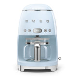 Retro-Style Drip Coffee Machine (10 Cups) - Pastel Blue