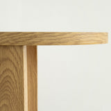 Dwen 60" Modern 2-Style Oval Console Table