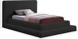 Dane Plush Faux Shearling Fabric Bed - Modern Contemporary Design for Ultimate Comfort & Style