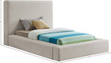 Devin Luxurious Upholstered Bed - Modern Contemporary Design for Ultimate Comfort and Style