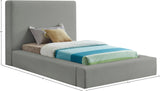 Devin Luxurious Upholstered Bed - Modern Contemporary Design for Ultimate Comfort and Style