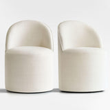 Doris Modern Small Accent Chair (Set of 2)