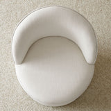 Doris Rolling Upholstered Dining Chair With Castors (Set of 4)